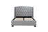 Balmoral Fabric Bed Grey Velvet